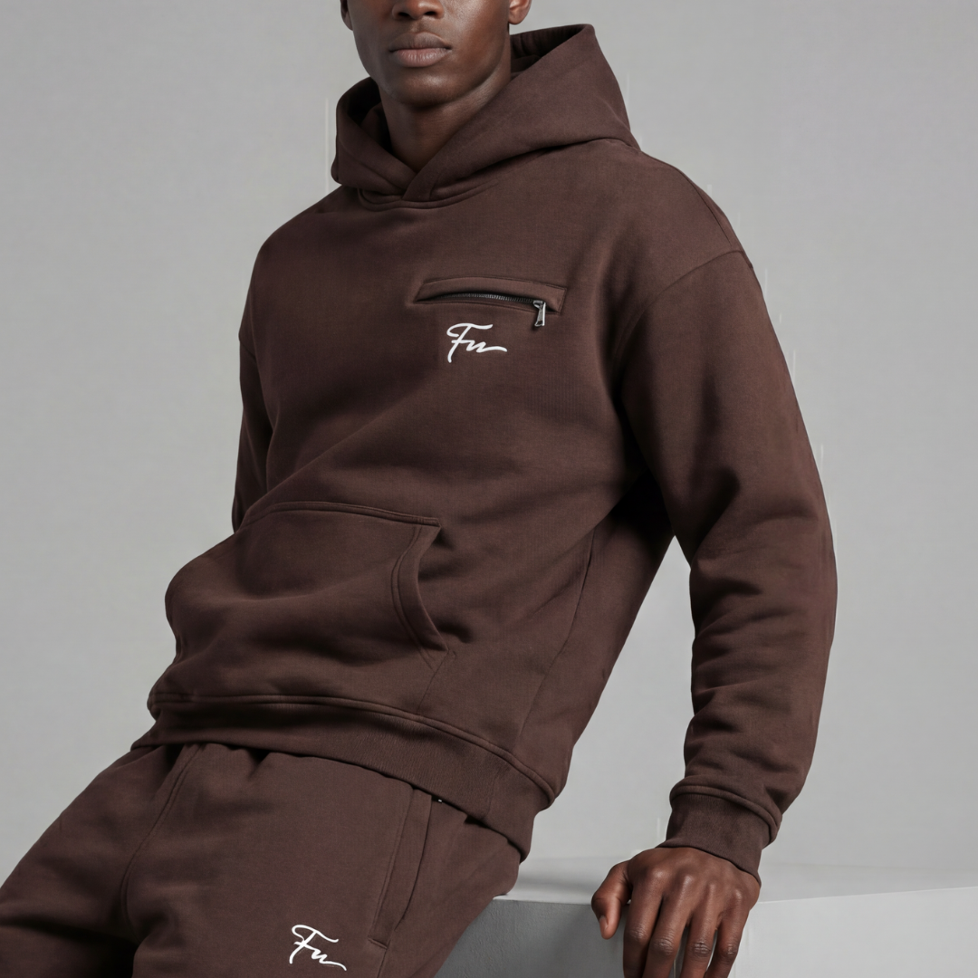 Pull à capuche