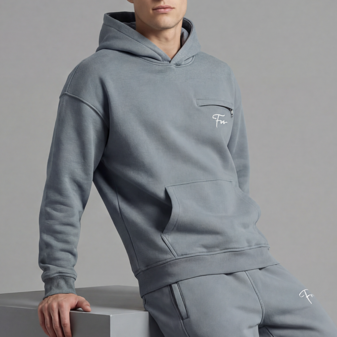 Pull à capuche