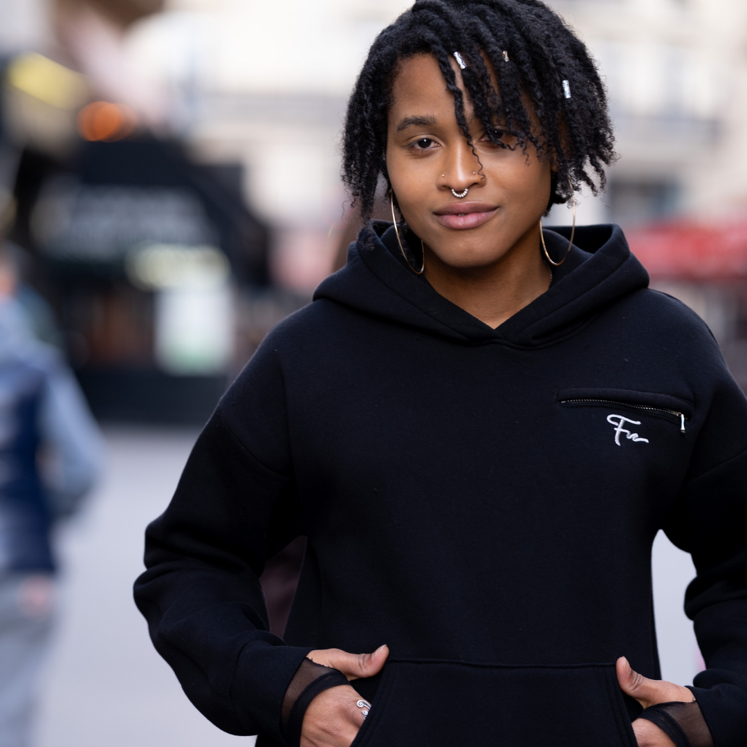 Pull à capuche